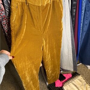 NWT KOOPLES Stylish Goldish Brown Corduroy Pants